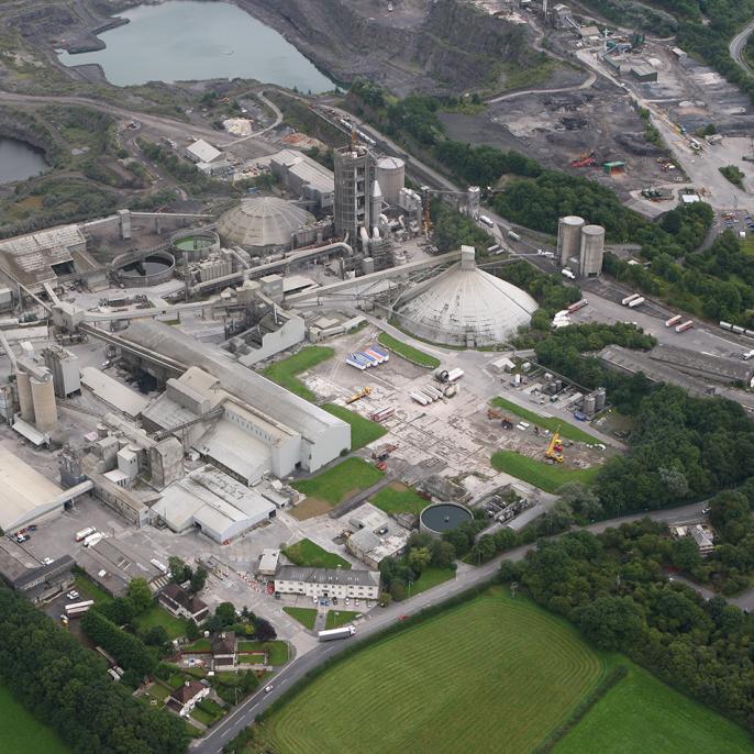 Ribblesdale Cement plant. 