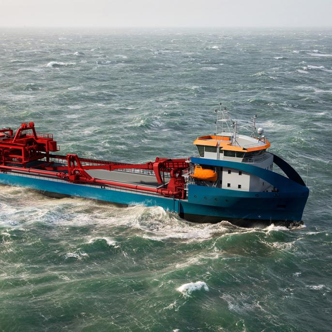 Artist’s impression of the new dredger